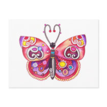 Whimsy Butterfly Postcard