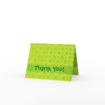 Whimsy Dots: Thank You Card cards