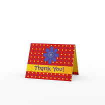 Whimsy Dots: Thank You Card cards