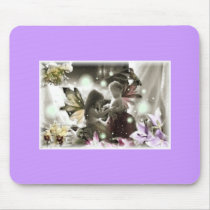 Whimsy Fairy Garden mousepads by JINGLES1964 Whimsy Fairy Garden mousepads
