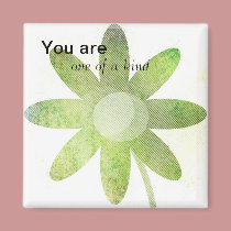 Whimsy Floral Art magnets