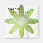 Whimsy Floral Art Fridge Magnets