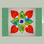 Whimsy Hearts Quilt - Block #1