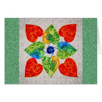 Whimsy Hearts Quilt - Block #1 cards