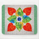 Whimsy Hearts Quilt - Block #1 Mouse Pads