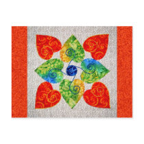 Whimsy Hearts Quilt - Block #1 postcards