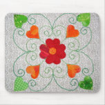 Whimsy Hearts Quilt - Block #2 Mouse Pad