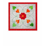Whimsy Hearts Quilt - Block #2 t-shirts