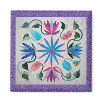 Whimsy Quilt Refrigerator Magnets