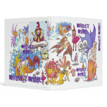 Whimsy Winks Binder by WideEyeWinkStudios Whimsy Winks Binder