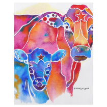 Whimzical Cow flyers by Whimzicals Whimzical Cow flyers