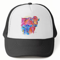 Whimzical Cow hats