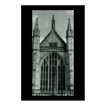 Whinchester Cathedral Outside posters