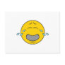 Whining Crying Smiley Face Postcard