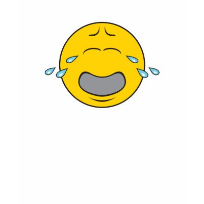 Whining Crying Smiley Face T-shirt by doonidesigns