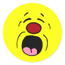 Whining Face: I hate having to go to my stupid job Stickers