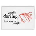 Whip - Actually Darling Let's Stay In Tonight cards by WildeWearAdult Whip - Actually Darling Let's Stay In Tonight cards