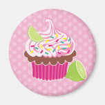 Whipped Cream Cupcake Magnet