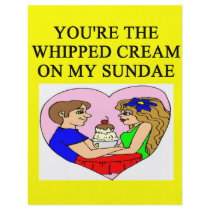 whipped cream ice cream sundae lover flyers