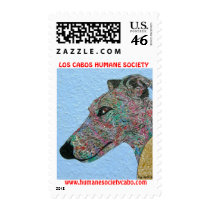 Whippet by Metin stamps