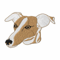 Whippet embroidered shirts