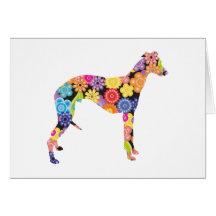 Whippet Greeting Cards
