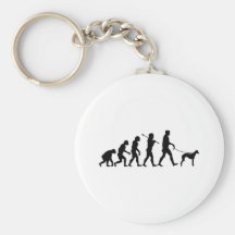 Whippet Key Chain