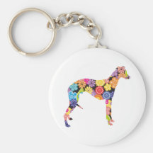 Whippet Keychain