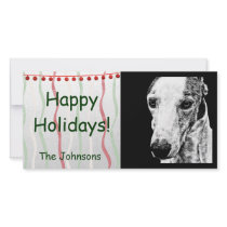 WHIPPET PHOTO CARD