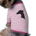 Whippet Silhouette pet clothing