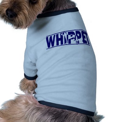 Whippet Silhouette Doggie T Shirt by MenagerieMayhem