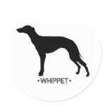 Whippet Sticker