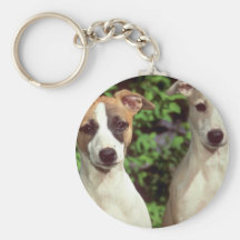 Whippets Keychain