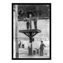 Whipping Post in Delaware 1907 posters