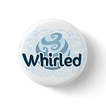 Whirled Logo Button by ooowhirled Whirled Logo Button