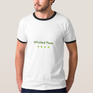 peas on earth t shirt