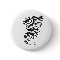 Whirling Tornado Pinback Button