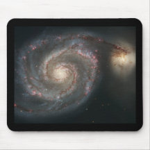 Whirlpool Galaxy (M51) Mouse Pad