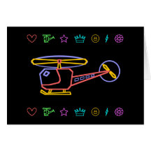 Whirly-Curly Helicopter Cards