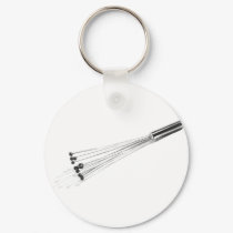 "Whisk" Kitchen Tool Watercolor keychains