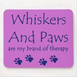 Whiskers Therapy Mouspad mousepad