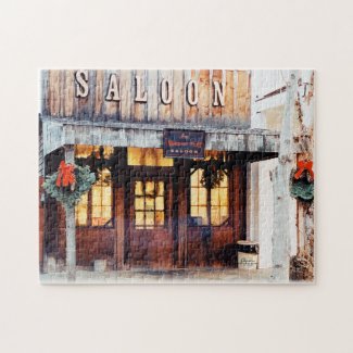Whiskey Flat Saloon Puzzle puzzle