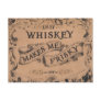 Whiskey makes me frisky post cards