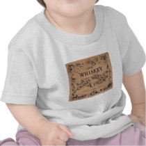 Whiskey makes me frisky t shirts