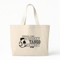 Whiskey Tango Foxtrot - Aviation Humor Canvas Bag