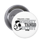 Whiskey Tango Foxtrot - Aviation Humor Pinback Button
