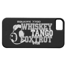 Whiskey Tango Foxtrot - Aviation Humor iPhone 5 Covers