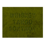 Whiskey Tango Foxtrot Postcard postcards