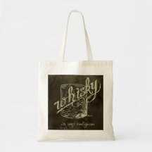 Whisky is my religion! bags