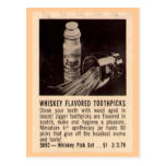 "Whisky Toothpicks" Postcard